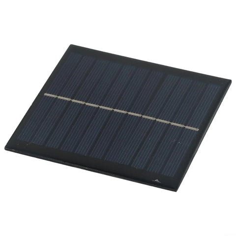 Rugged 5W USB Solar Panel With Monocrystalline Silicon Portable Charger for 3.7V-5V Batteries, garden lights, DIY projects.