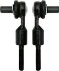 Premium Suspension Control Arm Set For Audi A4 And A4 Quattro B6 B7 front lower rods with rubber bushings and threaded ends.