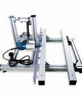 Edge Trimmer For Woodworking, Plate Trimming And Corner Rounding After Edge Banding, features sturdy frame and motor