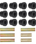 Rear Leaf Spring Bushing Kit Fits Precedent 2004 And Up And Tempo 2018 And Up Gas Electric Direct Fit Replacement With Rear Sleeve And Pin OEM Numbers 102506601 102506401 102956202, 12 bushings and metal sleeves