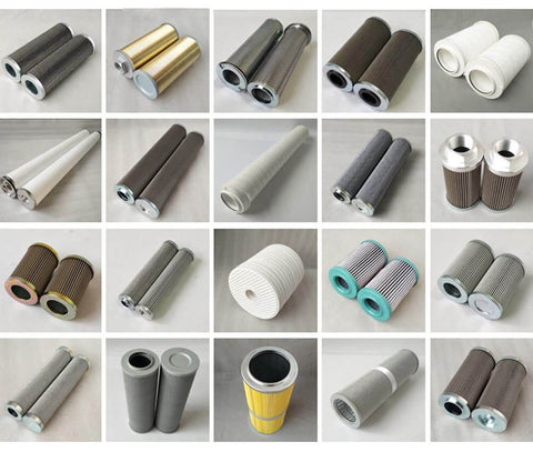 Various industrial filter elements including single hydro filter element R928025343 replacement compatible with Rexroth systems.