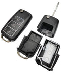 Two Pack Ultra Realistic Car Key Safe Diversion Key Fobs With Hidden Secret Compartments Waterproof Money Stash Holder open view