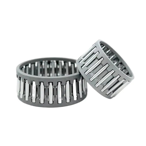 Precision Needle Roller Bearings K Type Pre Lubricated designed for hydraulic cylinders, showcasing sturdy gray frames and rollers.