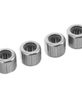 4pcs One Way Needle Roller Bearings Fix Your Treadmill And Stay In The Zone. Silent anti reverse clutch bearings in silver metal.