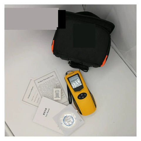 Heavy Duty Wall Scanner And Deep Range Stud Finder To Locate Wood Beams Steel Rebar And Hot Wires Without Guessing Around Compact Grip, accessories and manual.