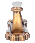 Front view of European Antique Zinc Alloy Door Handle for cabinets and drawers, showing detailed design and wear-resistant finish.