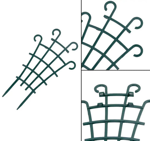 Stackable Small Plant Trellis For Potted Plants Pack Of 4 For Indoor Outdoor Use Climbing Vine Support For Ivy Hoya Flowers And Houseplants