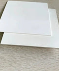 Boron Nitride Ceramic Square Sheet High Purity 99 Percent For Heat Sink Gasket And Lab Insulation Top Tier For Scientific Research 1mm By 100mm By 100mm With Excellent Thermal Conductivity And Electrical Insulation.
