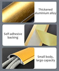 Paintable Aluminum Cable Raceway Kit With Self Adhesive Cord Cover For Floor And Wall Keeps Wires Hidden And Clutter Free Hassle Free Layout Prevents Trip Hazards 6/5 In To 8/5 In Width 10 PC Pack Each 36 In Long showing thickened alloy and adhesive backing