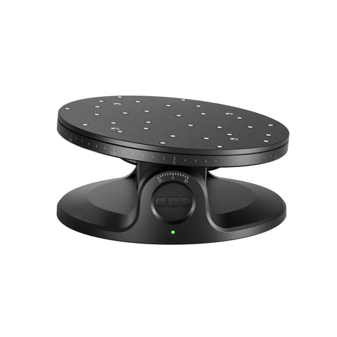 Dead On Accurate Dual Axis Turntable For Seamless 3D Scanner Accessory, 200mm size with adjustable speed and tilt settings.