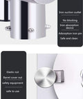 Close-up of Electric Grain Mill Grinder High Speed Powder Machine iron suction and barrel cover nut details.