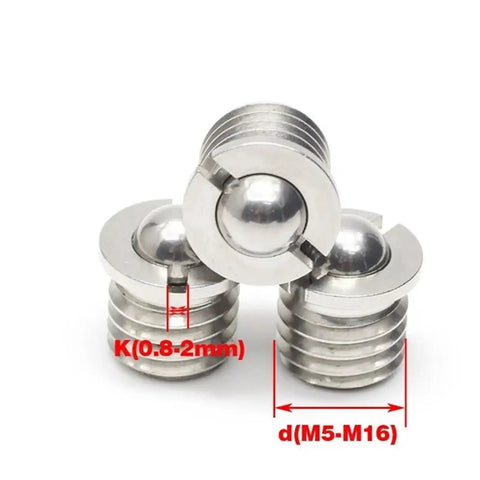 Shop Grade 304 Stainless Steel Flanged Spring Ball Plunger That Goes Down Smooth And Holds Fast With Reliable Grip Perfect For Pneumatic Clamping And Workshop Hardware Builds Up To M16, showcasing M5-M16 size.