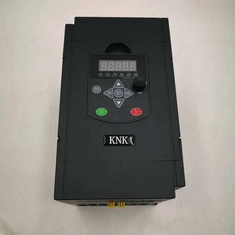 Versatile 380V Vector Frequency Converter VFD for 0.75KW to 7.5KW Three-Phase Motors, front view