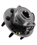 Rugged Front Wheel Hub Bearing Assembly With Abs Sensor Wire, 6 Stud 3 Bolt Triangle Flange, direct fit for 2014-2020 Chevy GMC Cadillac 4WD.