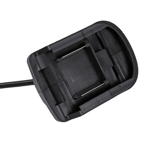 Jauarta Cordless Lithium Ion Submersible Pump With 21V Battery For Garden Water Transfer base showing interaction with battery.