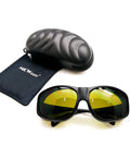 Heavy Duty Ipl Laser Safety Glasses Offering Kickass Eye Protection For Hair Removal Cosmetology Clinics And Photon Beauty Equipment While Keeping Your Peepers Shielded Daily with black case and pouch.
