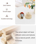 Sweet Abstract Art Solid Beech Wood Cabinet Knobs Featuring 1.6 Inch Round Profile And Rustic Red Brown Finish Arrives As A Pair on table.