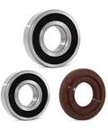 Premium Grade Washer Tub Bearing Seal Kit Replacement For LG And Kenmore Front Load Washers features one rear bearing and one front bearing.