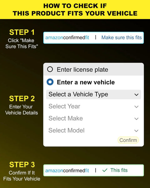 Instructions to check if Beefed Up Engine Air Filter Replacement Fits Hyundai Elantra 2017 to 2020 and Kia Forte 2019 to 2024