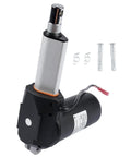 No Fuss Straight Shot Replacement Corded Actuator For DR Pull Behind Power Grader DC 12V linear motor with mounting pins.