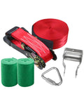 Kids Zip Line With Tree Protector For Backyard Fun Safe 250 Lbs Capacity Tool Free Assembly Outdoor Slack Line Play Set