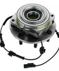 Front Wheel Hub And Bearing Assembly For Ford F350 Super Duty Truck Includes Abs Sensor showing detailed bearing and wiring connections.