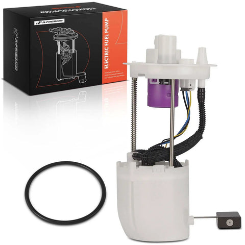 Rock Solid Electric Fuel Pump Module Assembly Compatible With Honda Civic 2012 To 2015 1.8L R18Z1 Engine California Emission direct view with box.