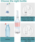 Instruction guide for using Portable Bidet For Travel And Daily Use With High Pressure Stream 350ml Tank USB Rechargeable IPX7 Waterproof
