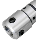 Close-up of R8 To Three Quarter Inch Weldon Shank Arbor Adapter for milling machines with Bridgeport compatibility
