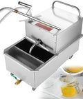 Dude, this 550W Commercial Fryer Oil Filter Machine with 65L tank simplifies grease filtration for restaurants.
