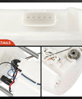 Heavy Duty Electric Fuel Pump Module Assembly Replaces Nissan Juke And Sentra 1 6 Liter Fwd Models showing connectors and internal setup details.