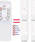 Universal Replacement Air Conditioning Remote Control For Koldfront Window Units Wac12003WCo Wtc12000W, remote control layout with buttons.