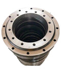 Top Tier Slewing Ring Gear Turntable Bearing For Support Crane Models 011.20.400 And 011.20.200 stacked in layers, designed for heavy loads.