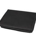 Heavy Duty Resin 3D Printer Cover Solid Blackout Enclosure Keeps Dust Sun Glare And Spills At Bay folded black fabric cover.