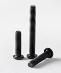 1/4-20 Flat Head Hex Socket Cap Screws Bolts, 1 Inch Length, 25 Pack, Black Oxide 304 Stainless Steel 18-8, hex drive