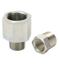 Close-up of 100 Pcs 5N-02-04 NPT Male And Female Hose Fittings Kit For Quick Connects with durable brass adapters.