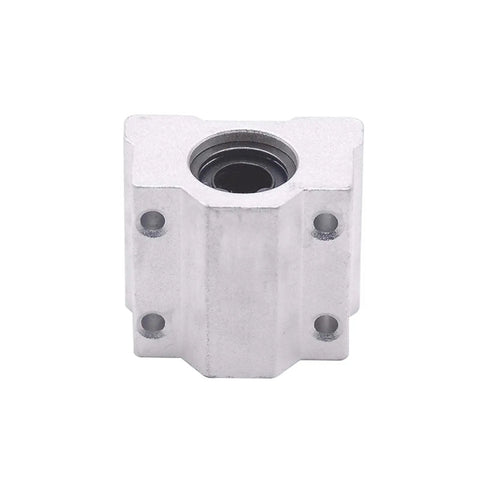 Linear Motion Bearing Slides SCS8UU SCS10UU 8mm 10mm Length For CNC Parts And 3D Printer Parts Heavy Duty Precision Rails For Smooth Glide And Fast Built To Last In CNC Machines Robotics Printing Equipment aluminum block bearing mount