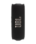 Flip 7 Waterproof Portable Bluetooth Speaker Bundle With GSport Carbon Fiber Hardshell Case Black AI Sound Boost For Maximum Audio Outdoor Ready And Rugged Protection For The Ultimate Vibe front view