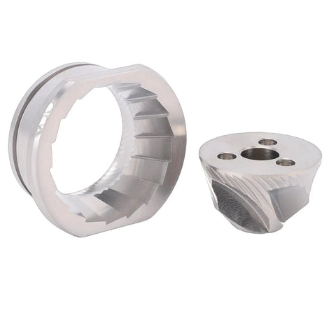 Conical Stainless Steel Grinder Burr Set For Plus Coffee Machine Replacement Burrs For Your Coffee Grinder Pro Grade No Fuss Install Precision Fit Parts For Home Barista, 48mm stainless burr pair