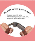 Self Balancing Lid Support Hinges Left And Right Dark Bronze Tone with 2.5MM spring, 20 pounds load-bearing capacity shown in hand