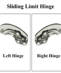 Hidden 90 Degree Hinge With Adjustable Limit For Indoor Doors Cabinets Electrical Boxes And Automation Gear Left And Right Stainless Steel Heavy Duty Build Built To Last