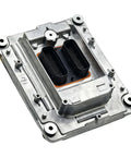Heavy Duty Engine Control Module Replacement For Volvo And Mack Trucks Direct Fit Assembly For D13 And MP8 Engines Maintenance Component OEM Style Replacement Part 22423433 For Reliable Performance showing connectors and metal casing.