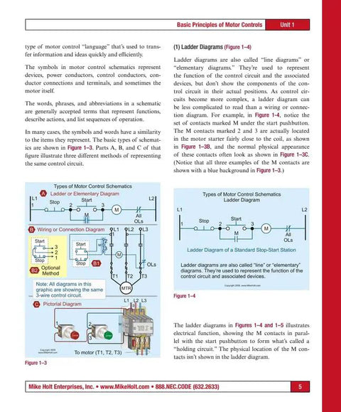 Brass Tacks Illustrated Guide To Understanding Basic Motor Controls Revised Edition Hands On Training Manual For Electricians, diagrams illustrating control circuits.