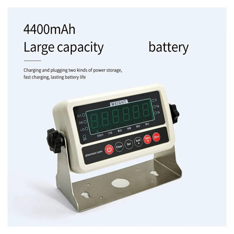 Digital Force Gauge With Heavy Duty Load Cell Sensor Hella Accurate Push Pull Dynamometer with display and battery holder