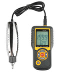 Four In One Vibration Meter With Piezo Sensor For Industrial Equipment Beefed Up Pro Grade Performance Measures Acceleration Velocity Displacement And Temperature In A Split Type Digital Tester Grey 150mm, split probe