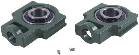 1-1/2 Inch Pillow Block Take-Up Mounted Ball Bearing UCT208-24 UCST208-24 shown in green casing