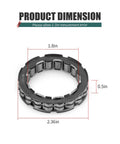 Bombproof Clutch Hub One Way Bearing Fits Yamaha Big Bear Kodiak Grizzly Rhino Wolverine Viking dimensions 2.36in x 1.8in x 0.5in