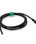 M12 A Coded 4 Pin Female Shielded Cable With Bare Wire Leads For Actuator Sensor Encoder And Industrial Automation DeviceNet CANopen IO Link Profibus 3m coiled