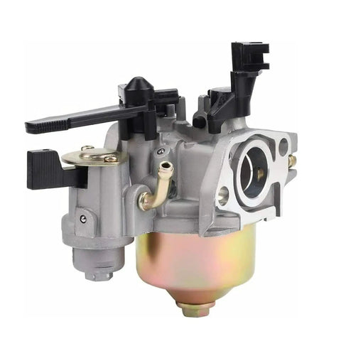 Carburetor Kit For Excell 3100 PSI 212cc OHV Pressure Washer With Air Filter Oil Filter Spark Plug And Gasket Set Easy Plug And Play Replacement For Quick Direct Fit Install In Minutes No Modifications Needed, close-up angle showing metal components.