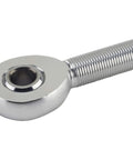 Heavy Duty Aluminum Heim Joints Rod Ends 5/8 Inch 18 Thread Rh And Lh With Half Inch Mounting Hole, close-up view of rod end.